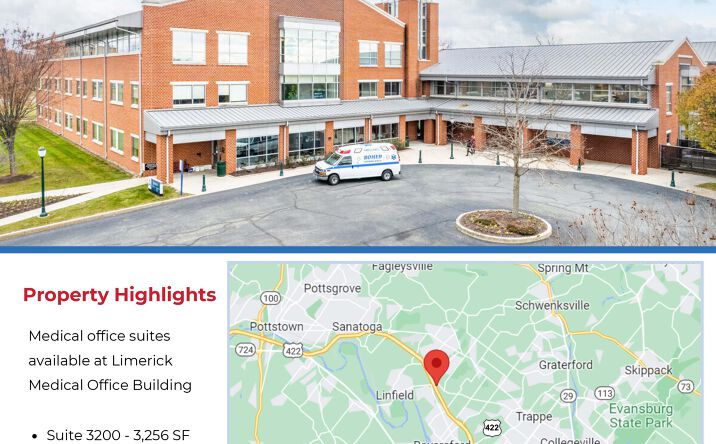 Pictures of Office property located at 420 W Linfield-Trappe Rd, Royersford, PA 19468 for lease - image #1