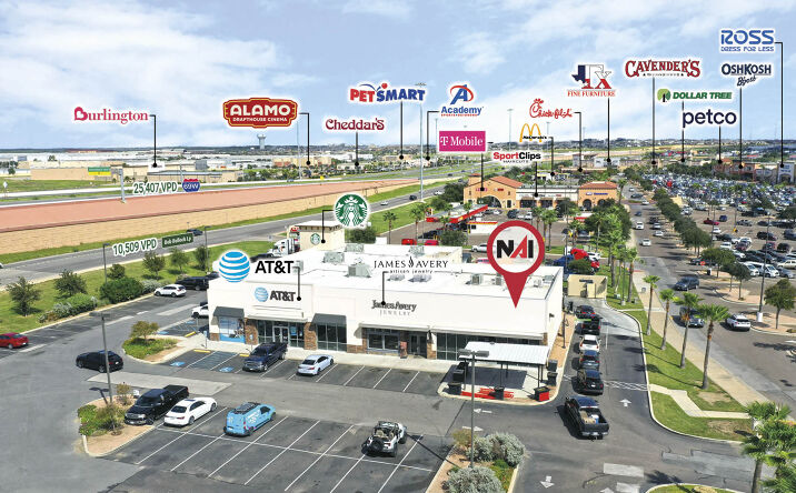 E Del Mar Blvd, Laredo, TX 78045 - Shoppes at Winfield