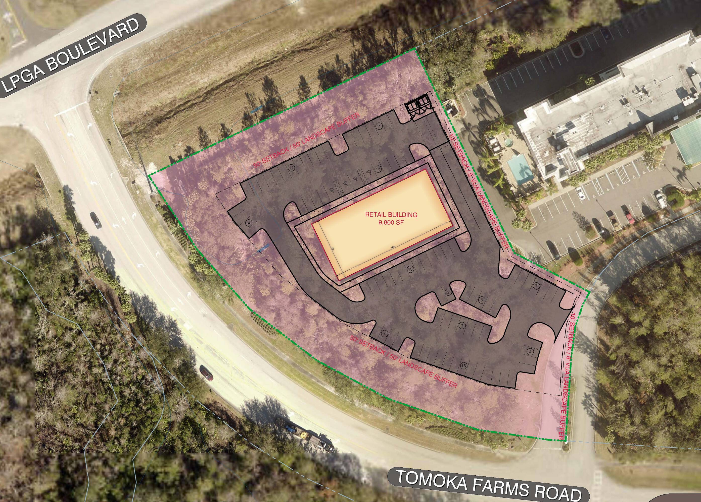 North Tomoka Farms Rd and LPGA Blvd, Daytona Beach, FL 32124