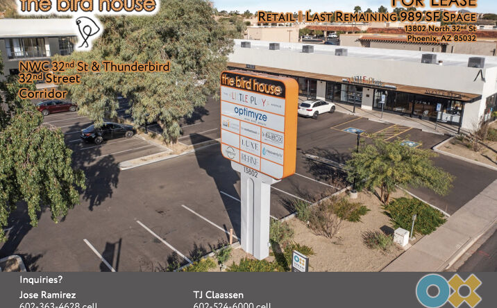 Pictures of Retail, Office, Restaurant property located at 13802 N 32nd St, Phoenix, AZ 85032 for lease - image #1