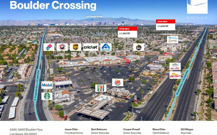 Pictures of Retail, Restaurant property located at 5486 Boulder Hwy, Las Vegas, NV 89122 for lease - image #1