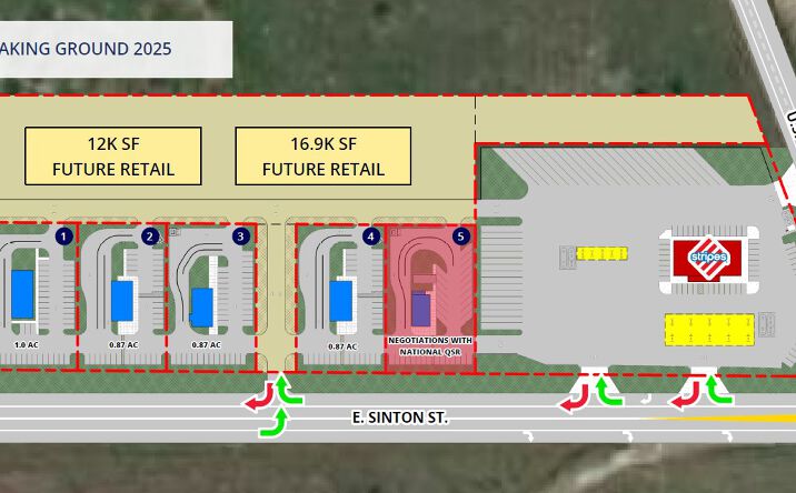 image of property at NWC U.S. 181 & E. SINTON ST Sinton, TX 78387