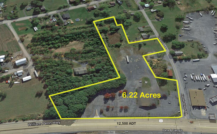 Pictures of Land, Retail property located at 10609 Allentown Blvd, Jonestown, PA 17038 for lease - image #1