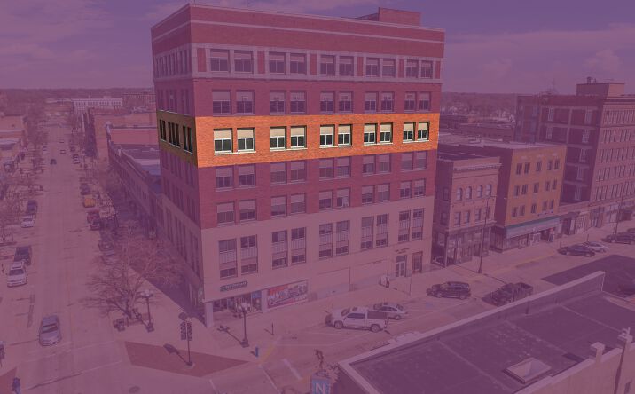 Pictures of Retail, Office property located at 607 Sycamore St, Waterloo, IA 50703 for lease - image #1