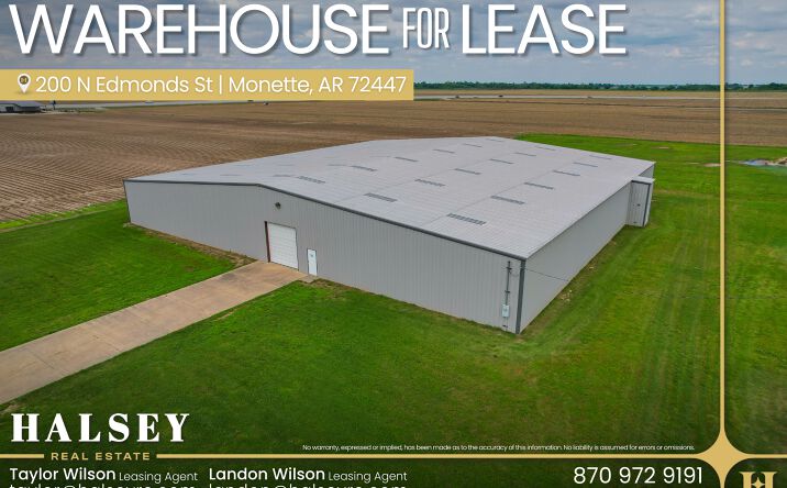 Pictures of Industrial property located at 200 N Edmonds St, Monette, AR 72447 for lease - image #1