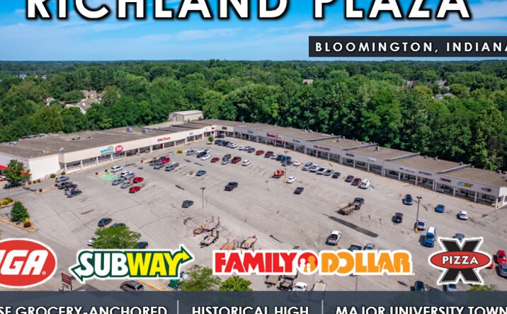 Pictures of Retail, Office, Restaurant property located at W Richland Plaza Dr, Ellettsville, IN 47404 for lease - image #1