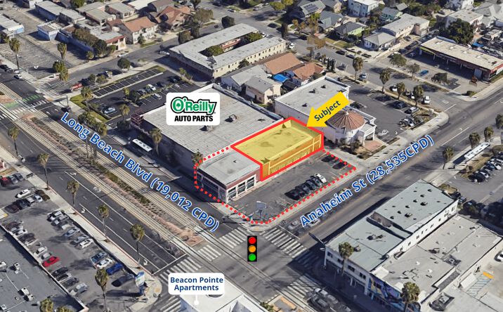 Pictures of Retail property located at 1310 Long Beach Blvd, Long Beach, CA 90813 for lease - image #1