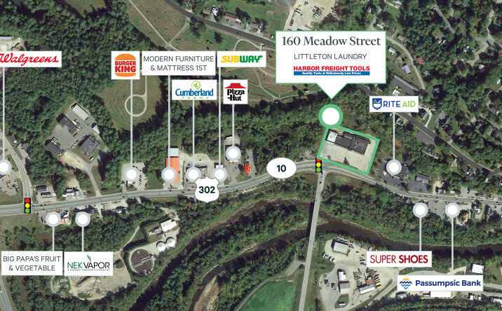 Pictures of Retail property located at 160 Meadow St, Littleton, NH 03561 for lease - image #1