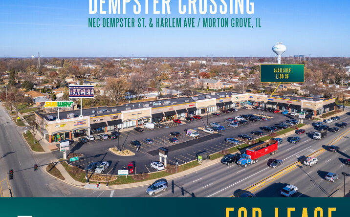 Pictures of Retail property located at 7172 Dempster St, Morton Grove, IL 60053 for lease - image #1