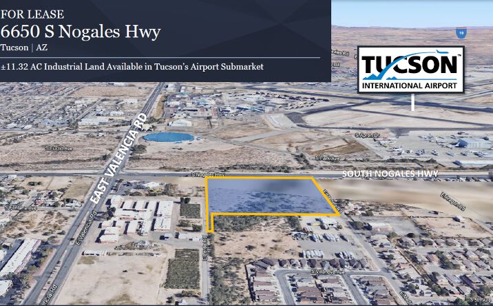 Pictures of Land property located at 6650 S Nogales Hwy, Tucson, AZ 85756 for lease - image #1