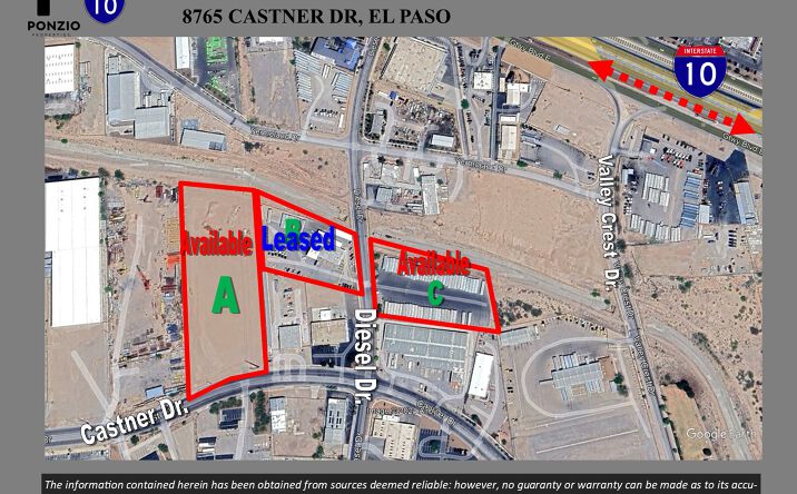 Pictures of Special Purpose, Land property located at 8765 Castner and 8771 Castner, El Paso, TX 79907 for lease - image #1
