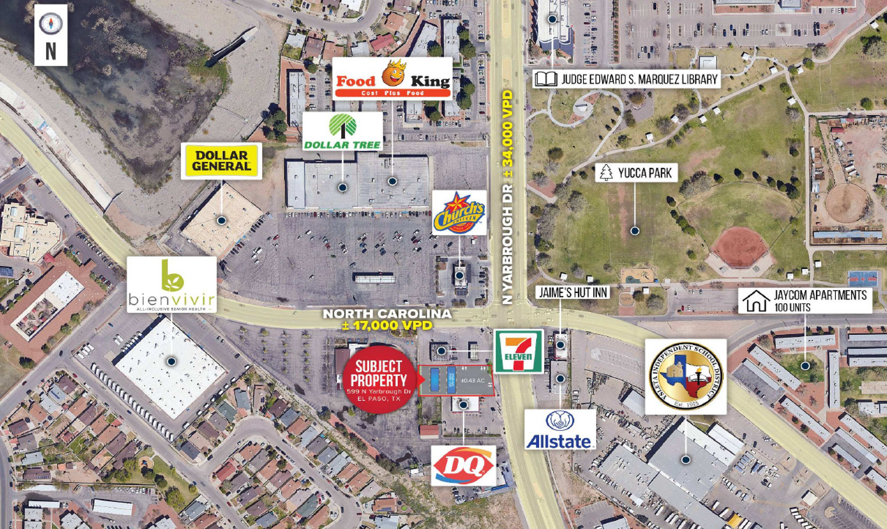 599 N Yarbrough Dr, El Paso, TX 79915