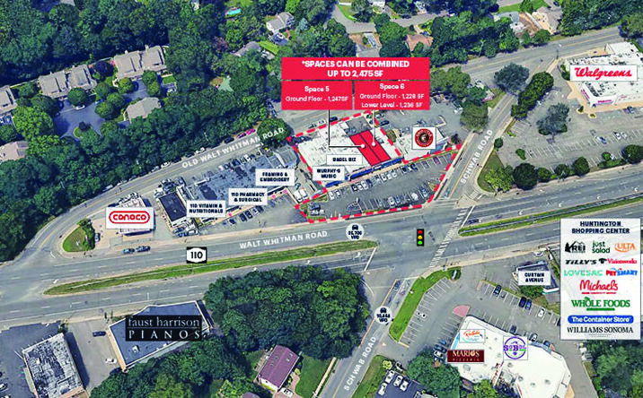 Pictures of Retail property located at 437 - 447 Walt Whitman Road, Melville, NY 11747 for lease - image #1