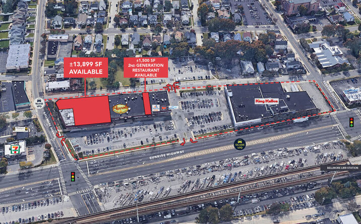 Pictures of Retail, Office, Restaurant property located at 2760 & 2784 Sunrise  Hwy, Bellmore, NY 11710 for lease - image #1
