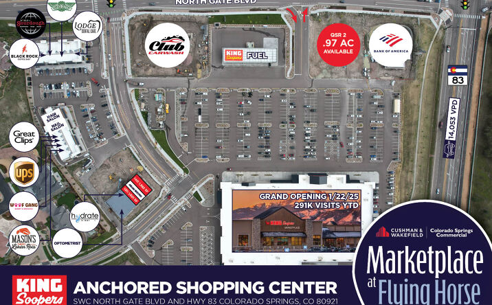 Pictures of Retail property located at SWC North Gate Blvd and Hwy 83, Colorado Springs, CO 80921 for lease - image #1