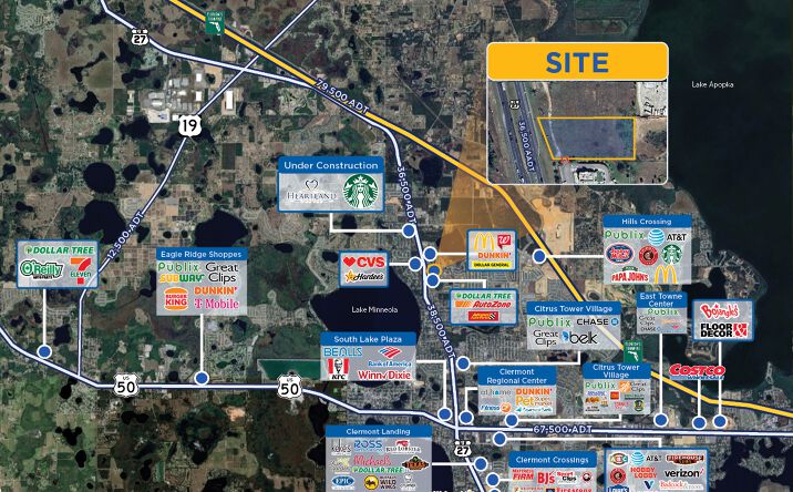 Pictures of Land property located at 923 US Hwy 27 N & Southern Breeze Dr, Sebring, FL 34715 for lease - image #1