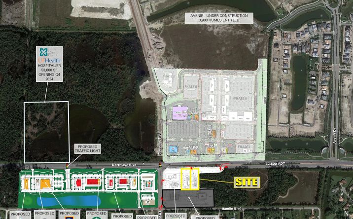 Pictures of Retail, Land property located at SEC Northlake Blvd & Coconut Blvd, Palm Beach Gardens, FL 33412 for lease - image #1