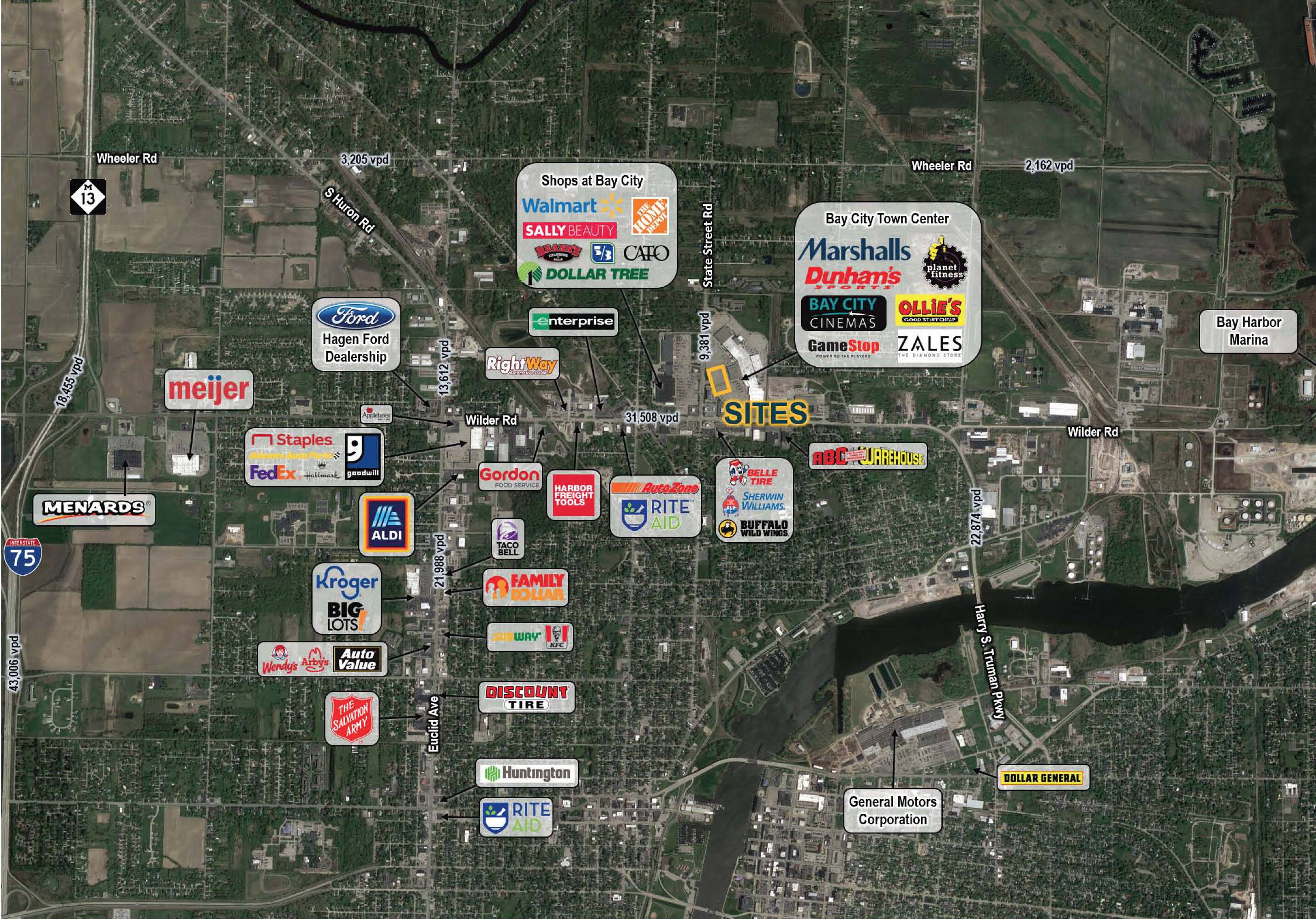 NEQ State Street & Wilder Roads, Bay City, MI 48706