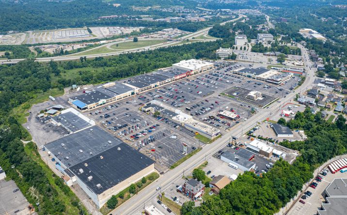 Pictures of Retail property located at 1155 Washington Pike, Bridgeville, PA 15017 for lease - image #1