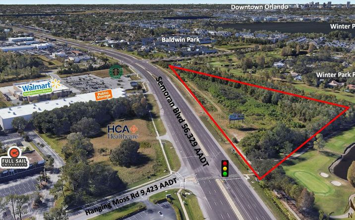 Pictures of Land property located at 2300 N Semoran Blvd, Orlando, FL 32807 for lease - image #1
