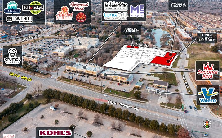 Pictures of Retail, Office property located at 3800 Long Prairie Rd, Flower Mound, TX 75028 for lease - image #1