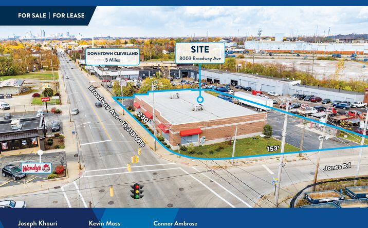 Pictures of Retail property located at 8003 Broadway Ave, Cleveland, OH 44105 for lease - image #1