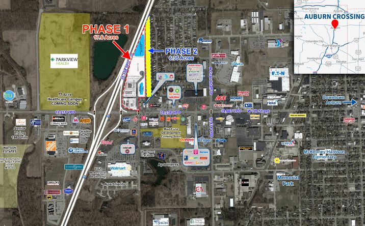 Pictures of Land property located at 1130 W Seventh St, Auburn, IN 46706 for lease - image #1