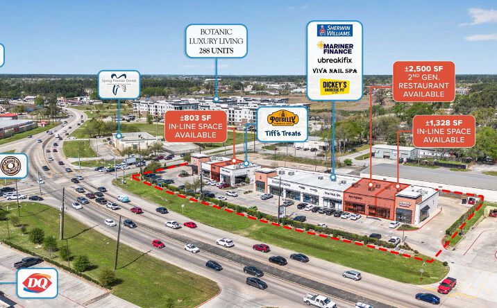 Pictures of Retail property located at Louetta Rd, Spring, TX 77379 for lease - image #1