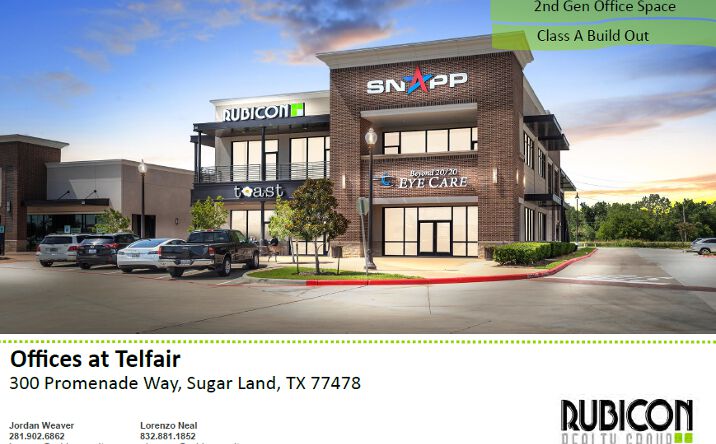 Pictures of Office property located at 300 Promenade Wy, Sugar Land, TX 77479 for lease - image #1