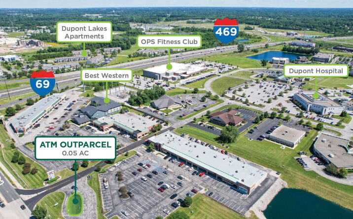 Pictures of Retail property located at 2868 E Dupont Rd, Fort Wayne, IN 46825 for lease - image #1