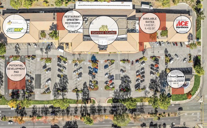 Pictures of Retail, Restaurant property located at 155 San Marin Dr, Novato, CA 94945 for lease - image #1