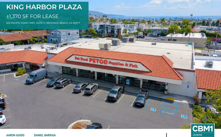 Pictures of Retail, Office property located at 531-553 N Pacific Coast Hwy, Redondo Beach, CA 90277 for lease - image #1
