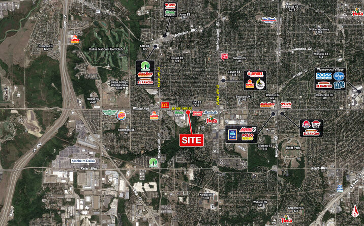 Pictures of Retail, Land property located at 3822 W Illinois Ave, Dallas, TX 75211 for lease - image #1