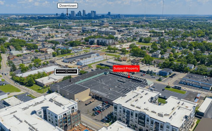 Pictures of Industrial property located at 1150 Chesapeake Ave, Columbus, OH 43212 for lease - image #1