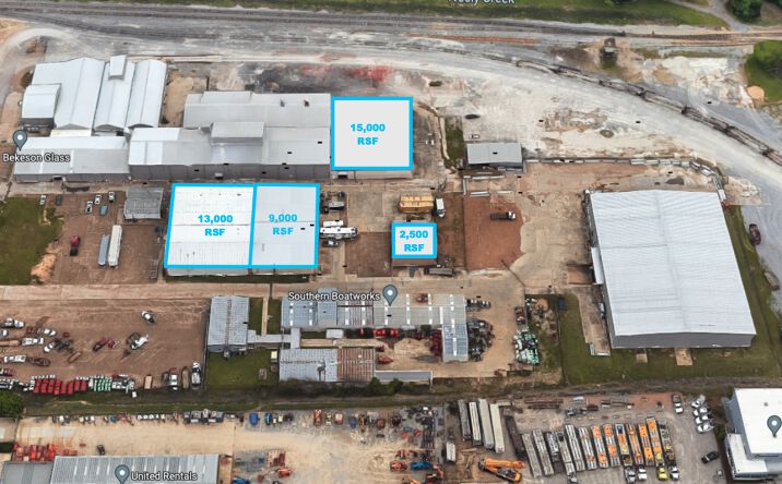 Pictures of Industrial property located at 1001 Underwood Dr, Flowood, MS 39232 for lease - image #1