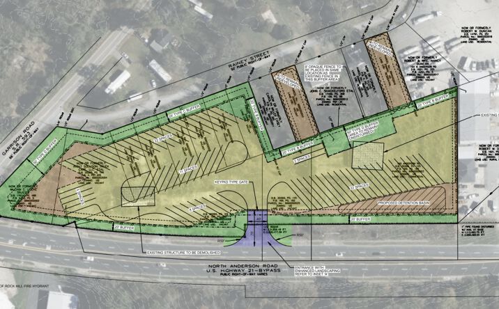 Pictures of Land property located at 160 N Anderson Rd, Rock Hill, SC 29730 for lease - image #1