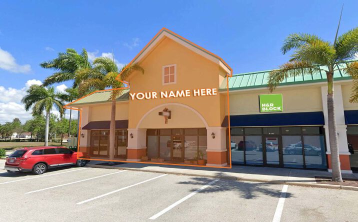 Pictures of Retail property located at 2336 Surfside Blvd, Cape Coral, FL 33991 for lease - image #1