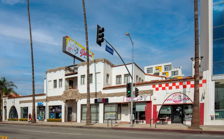 Pictures of Retail, Office property located at 6605-6607 W Sunset Blvd, Los Angeles, CA 90028 for lease - image #1