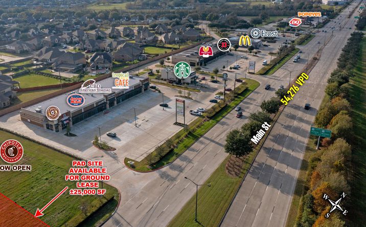 Pictures of Land property located at 3607 S Main St, Stafford, TX 77477 for lease - image #1