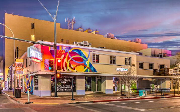 Pictures of Retail, Office property located at 124 S 6th St, Las Vegas, NV 89101 for lease - image #1