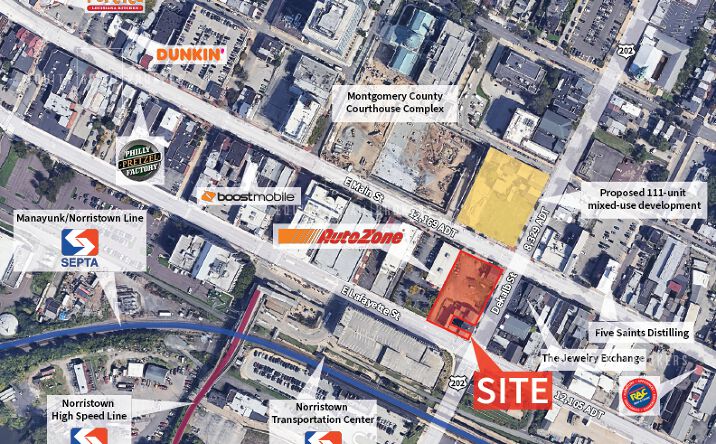 Pictures of Retail, Office, Land property located at 74 E Main St, Norristown, PA 19401 for lease - image #1