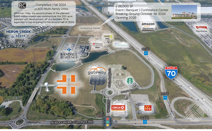 Pictures of Retail property located at 2250 N Hugar L Phelps Dr, Greenfield, IN, IN 46140 for lease - image #1