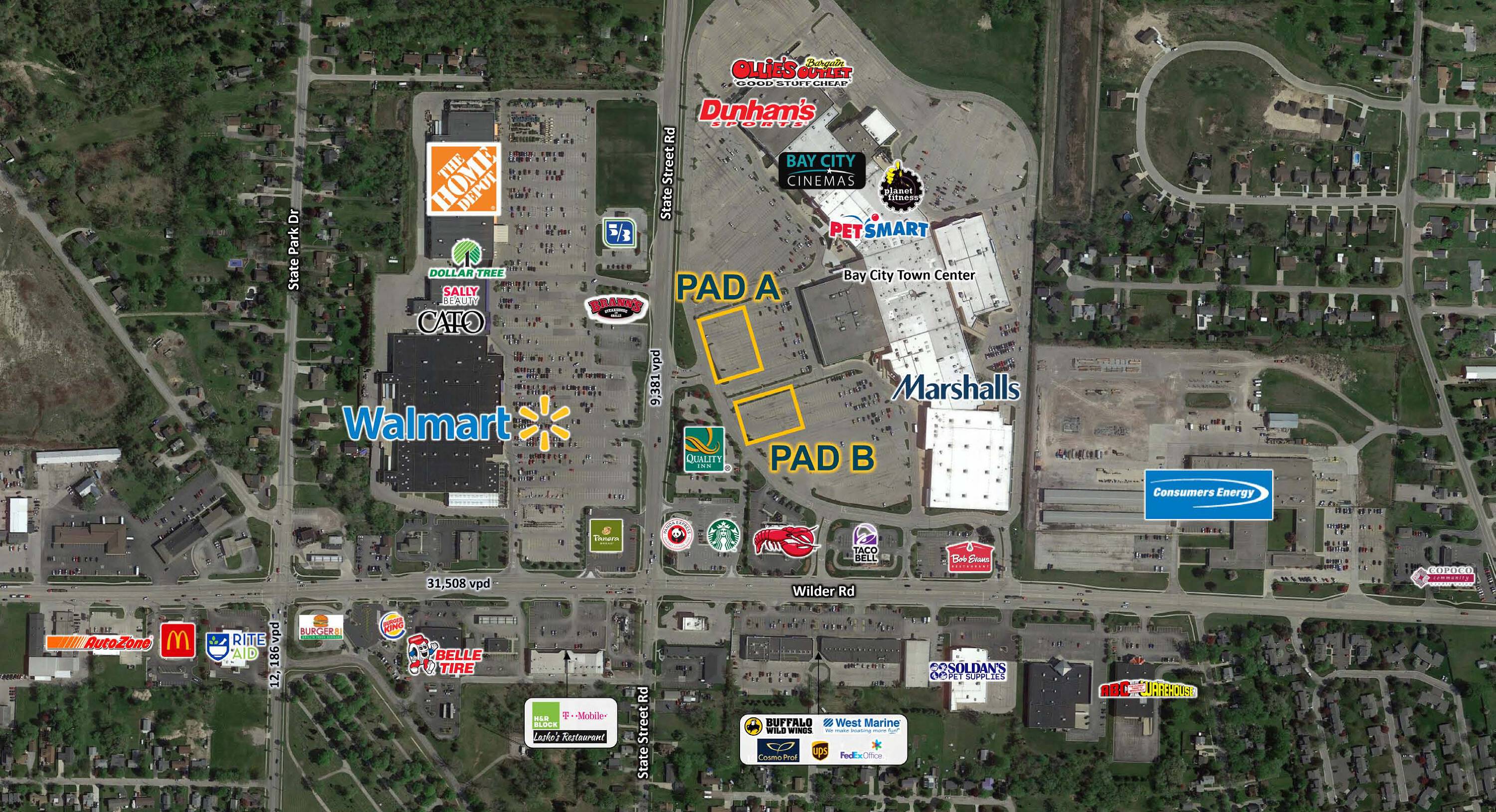 NEQ State Street & Wilder Roads, Bay City, MI 48706