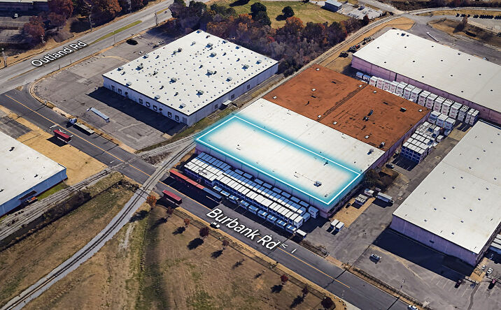 Pictures of Industrial property located at 4791 Burbank Rd, Memphis, TN 38118 for lease - image #1