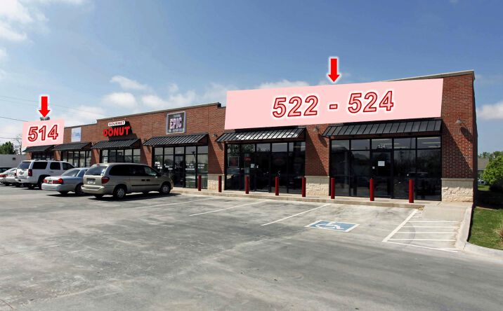 Pictures of Retail property located at 514 & 522-524 N Porter Ave, Norman city, OK 73071 for lease - image #1