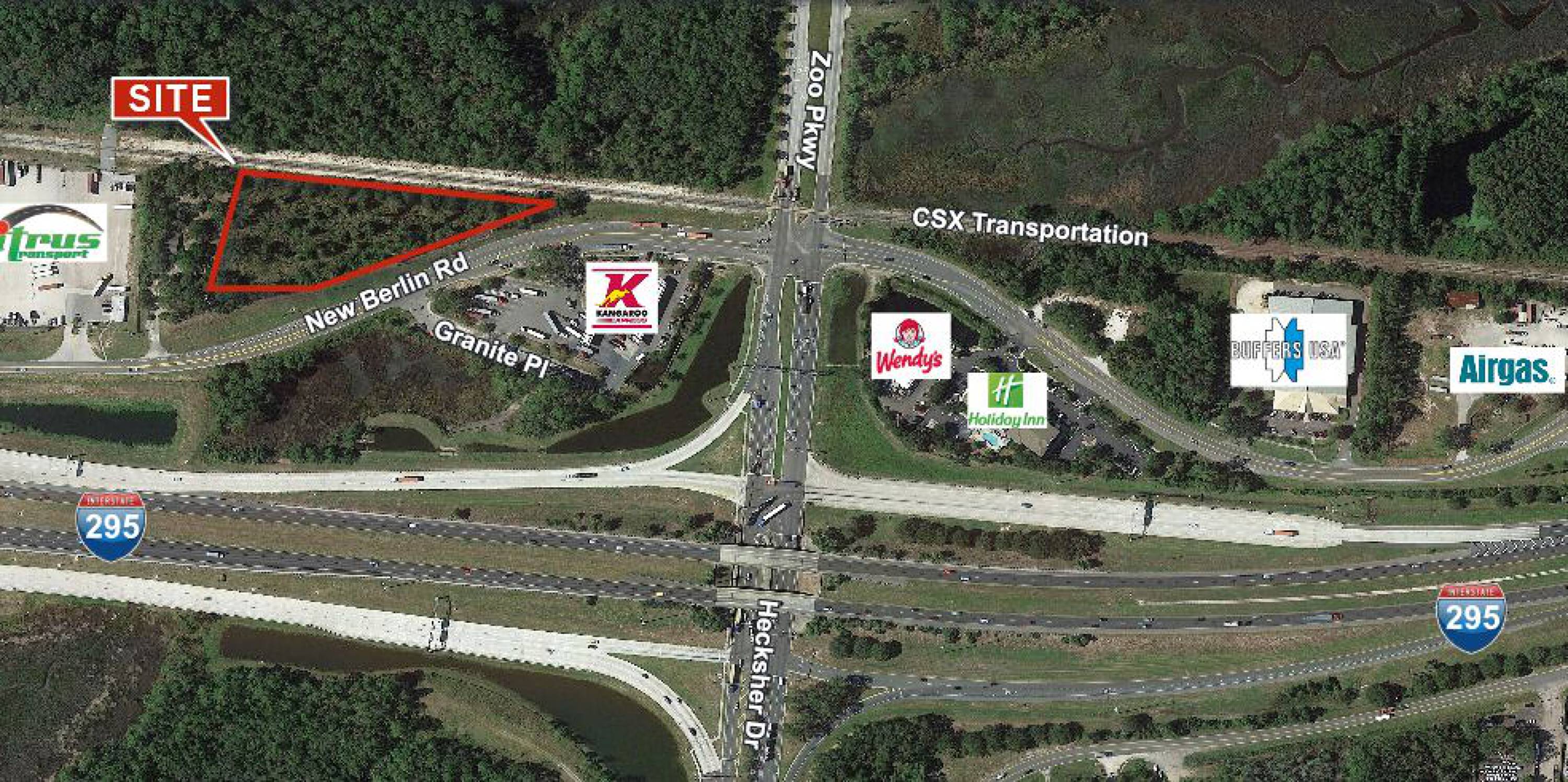 New Berlin Road 2.02 acres, Jacksonville, FL 32226 Land for Lease