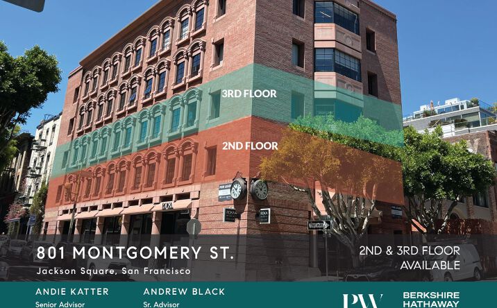 Pictures of Office property located at 801 Montgomery St, SF, CA 94133 for lease - image #1