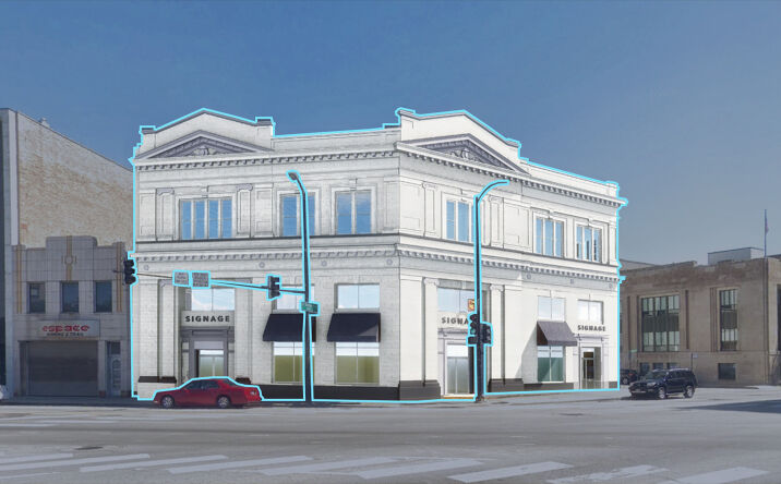 Pictures of Retail property located at 1201 N Milwaukee Ave, Chicago, IL 60642 for lease - image #1