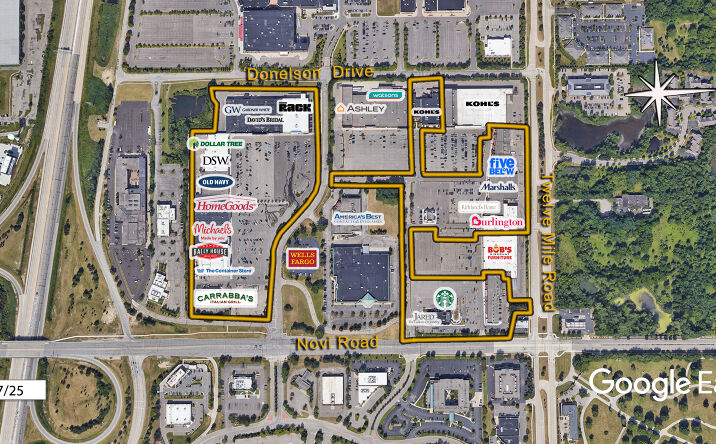 Pictures of Retail property located at West Oaks Dr. & Novi Rd, Novi, MI 48377 for lease - image #1