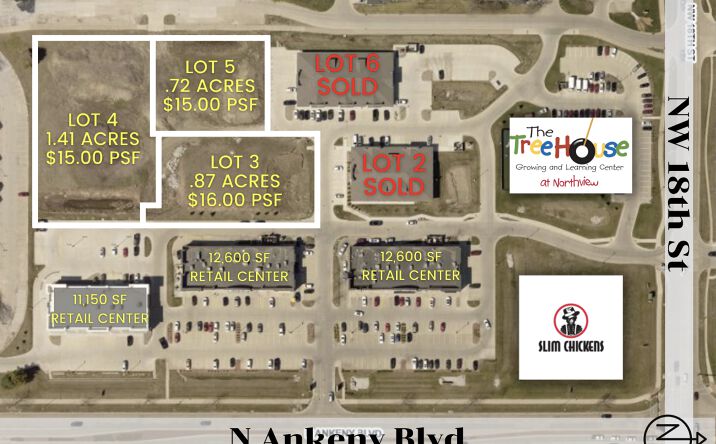 Pictures of Land property located at 245 NW 18th St, Ankeny, IA 50023 for lease - image #1
